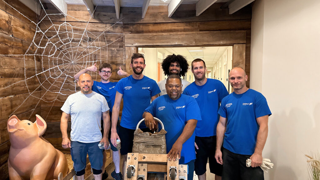 Group photo of Christofferson employees