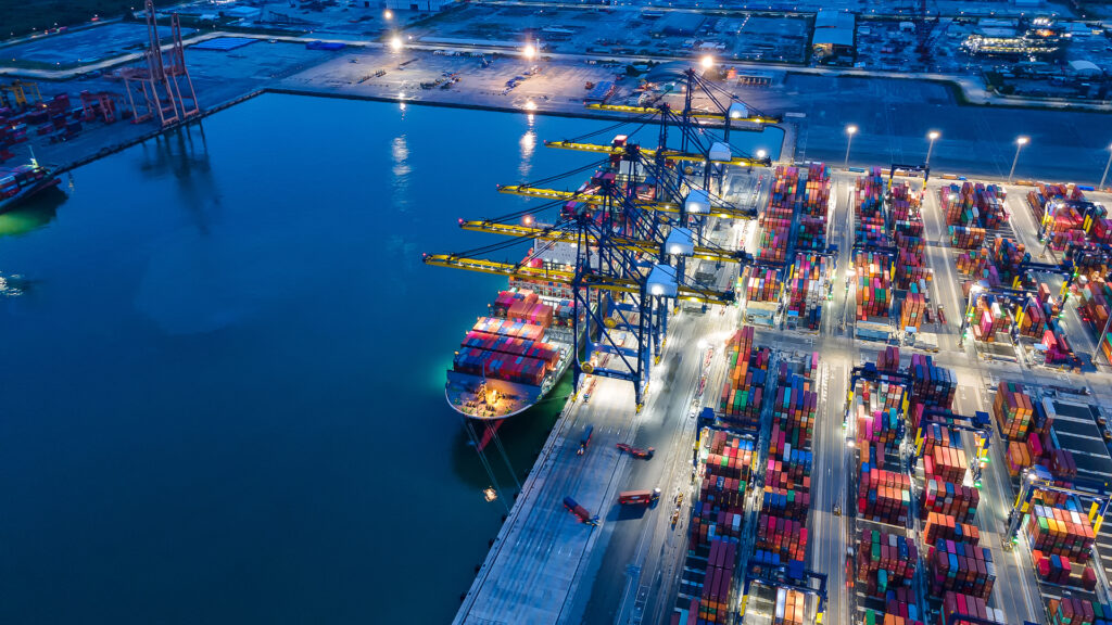 Wide view of international moving, provided by Christofferson